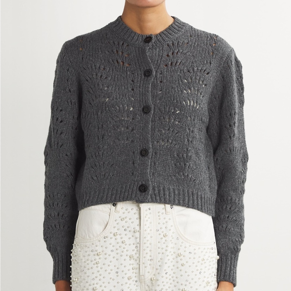 Frame Textured Stitch Cardigan